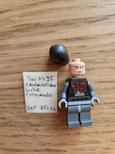 lego sw0495 mandalorian super commando, set 75022