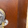 Beautiful Old Hermle Wall Clock Pendulum with 3 Brass Weights Clock in Working Condition Image 9