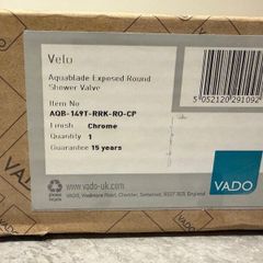 Vado Round Thermostatic Bar Mixer Shower