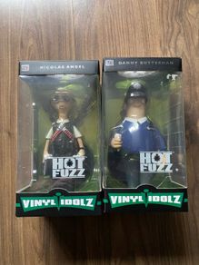 Vinyl idolz hot fuzz figures