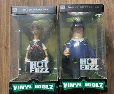 Vinyl idolz hot fuzz figures
