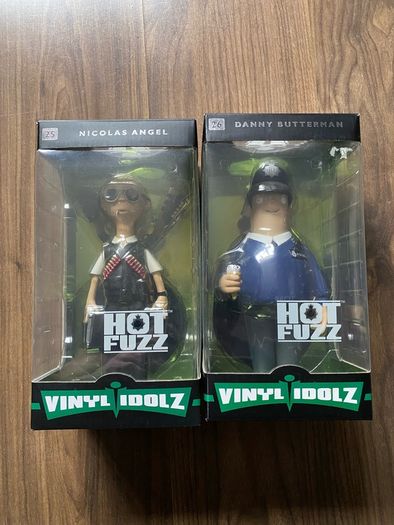 Vinyl idolz hot fuzz figures