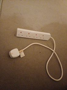 4 Socket Extension lead