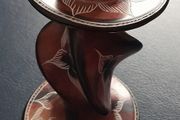 Soapstone Carved Candle Holder