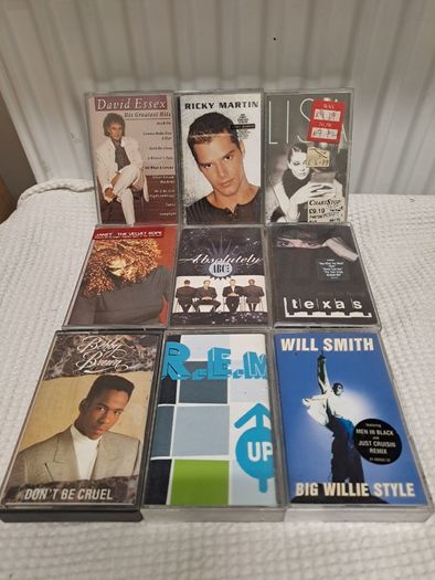 80s and 90s cassette tapes