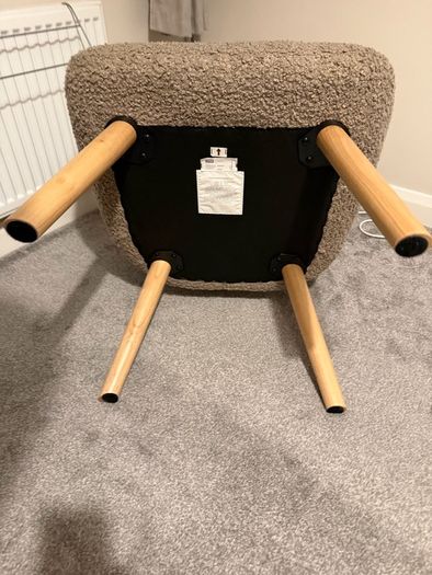 Armchair + footstool - Fabric Lounge Jysk