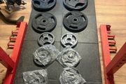 Cheapest Olympic Bars And Weights Set On Adverts!!