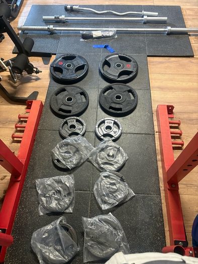 Cheapest Olympic Bars And Weights Set On Adverts!!