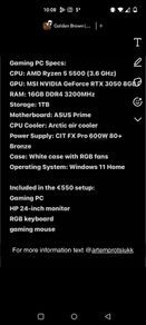 Gaming pc