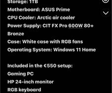 Gaming pc