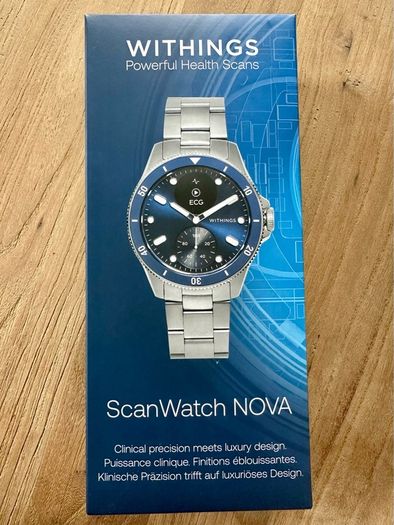 Withings ScanWatch NOVA new swartwatch