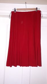 Red flared skirt - Forever Size M