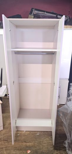 Brand New! White Double Wardrobe