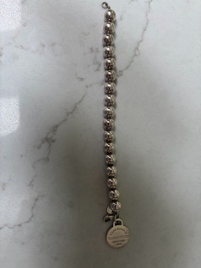 Tiffany & Co. Silver Ball Bracelet
