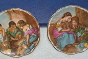 Vintage mini trinket plates