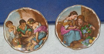 Vintage mini trinket plates