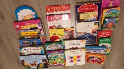 68 polish books for kids/ polskie ksiazki