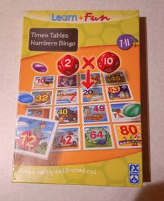 Learn & Fun (times Tables & No.s Bingo) New.