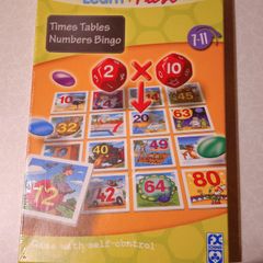 Learn & Fun (times Tables & No.s Bingo) New.