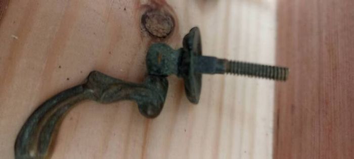 Old Drop Brass Handles