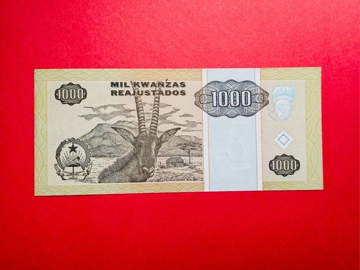 Angola. 1000 KWANZAS . 1995 . Pick  135 ( Uncirculated )
