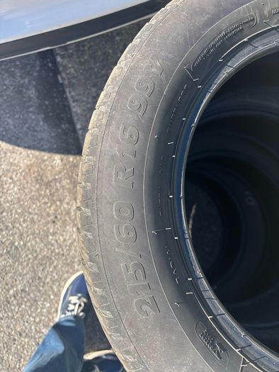 Very good new tires 215/60 R16