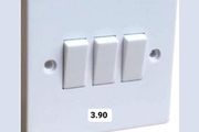 Wellco 3 Gang Two Way Light Switch s  Plus Assorted Sockets Switches All Individual y Priced