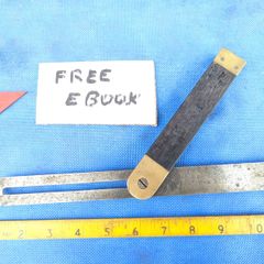 10" Ebony Carpenters Bevel