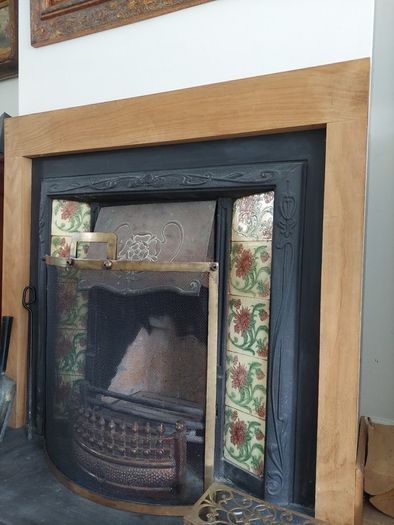 Cast Iron Fire Place For Sale