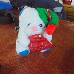 White Christmas Bear for Sale