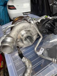 BMW turbo with new gaskets