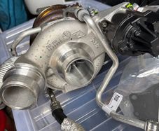 BMW turbo with new gaskets