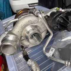 BMW turbo with new gaskets