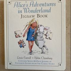 Alice in Wonderland Jigsaw Book
