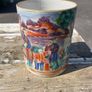 Chinese Qing Qianlong Famille rose Mug Image 5