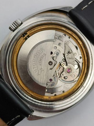 Vintage Efrico Automatic  PUW 1561  25 Jewels  Serviced  Excellent Condition