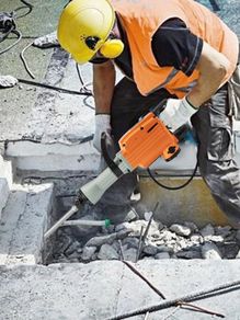 BRAND NEW 1500W Electric Demolition Jack Hammer Drill with 2 Chisels Heavy-Duty Concrete Breaker Chipping Impact Picks