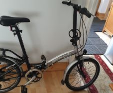 Foldup Bike manual city bike ( Bus - Train - Luas - Dart -Plane - Boat)