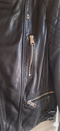 All Saints Unisex Genuine Leather Biker Jacket