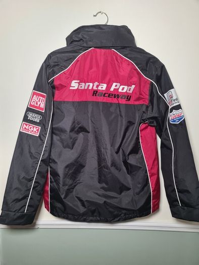 Mens SANTA POD RACEWAY jacket european drag racing Size XXS extra small adult