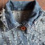 Modern Denim Vest Custom made size 10 Image 4