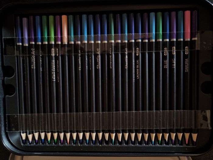 Art material colour pencils