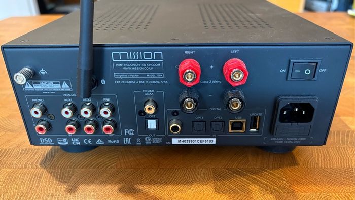 Mission 778x Integrated Amp & 778CDT CD Transport