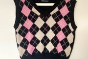 Knit sweater vest
