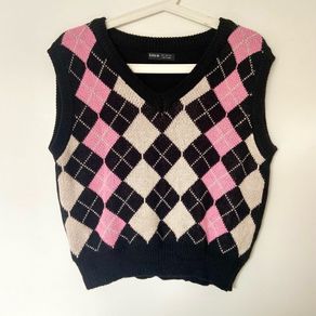 Knit sweater vest
