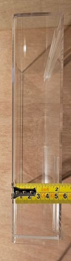 Star Wars Arcrilic Display Cases  (Small Crack Bottom Left)