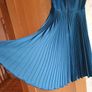 Closet London multi tie ink navy half pleated dress 10 occasion wedding Image 2