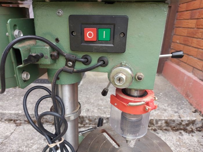 Table Top Bruder Mannesmann Werkzeuge Saulenbohrmaschine, In As New Condition, Works Great, Very Heavy
