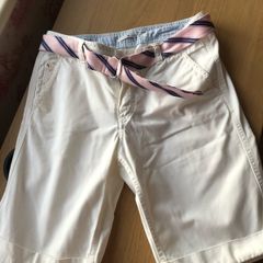 Tommy Hilfiger white cotton shorts