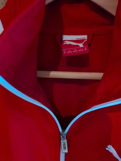 Red PUMA track top